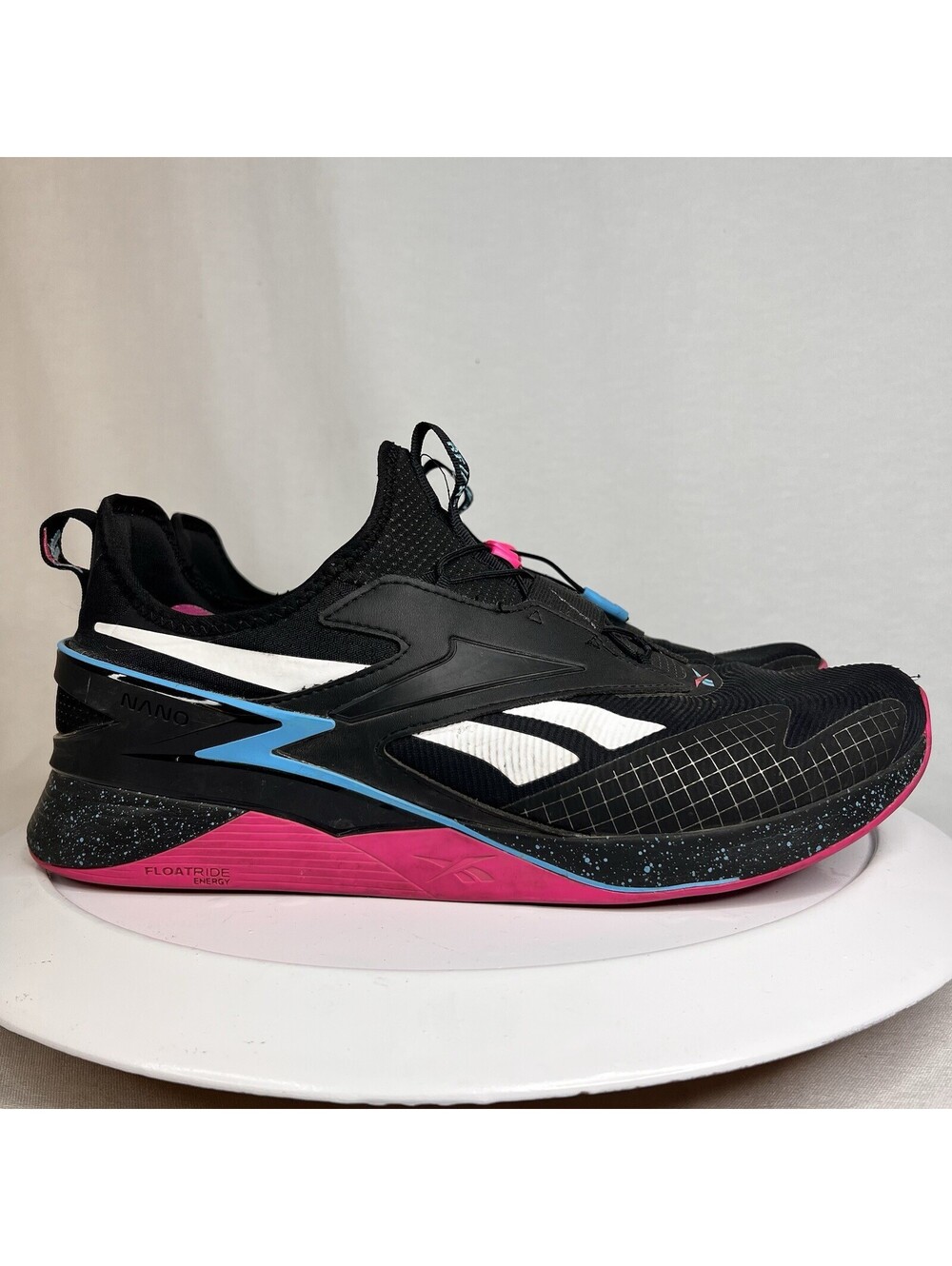 Reebok Nano X3 Froning Training Shoes Black Pink White 100074781  Men’s 13